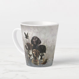 4 Deutsche Kurzzeigerfarben Milchtasse