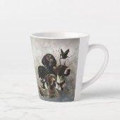 4 Deutsche Kurzzeigerfarben Milchtasse (Rechts)