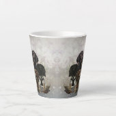 4 Deutsche Kurzzeigerfarben Milchtasse (Vorderseite)