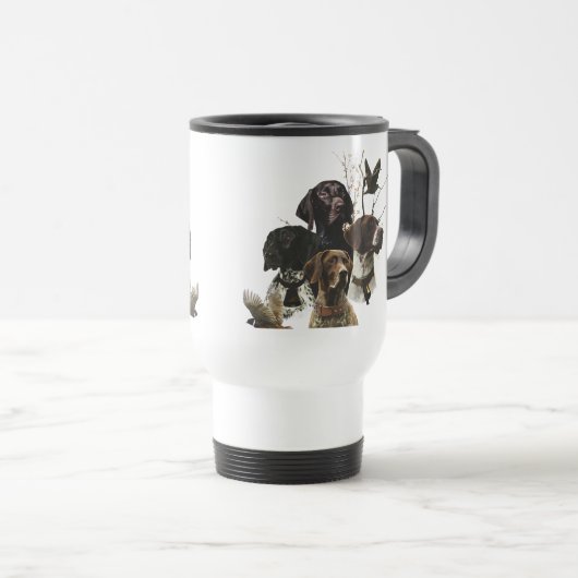 4 Deutsche Kurzzeigerfarben Reisebecher (VorderseiteRechts)