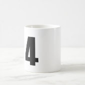 4 Dollar Kaffeetasse (Mittel)