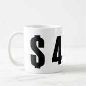 4 Dollar Kaffeetasse (Links)