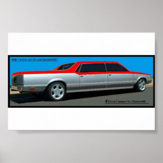 4 Door El Camino von Marius646 Poster