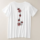 #4 Doppelseitig Wähle deine Größe! Große Größe T-Shirt (Design Rückseite)