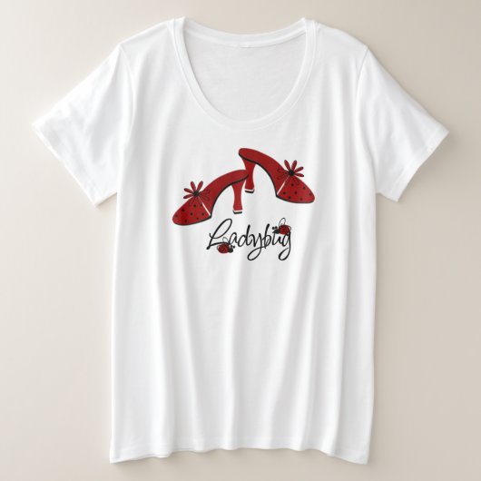 #4 Doppelseitig Wähle deine Größe! Große Größe T-Shirt (Design vorne)