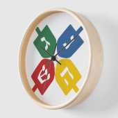 4 Dreidels Uhr (Winkel)