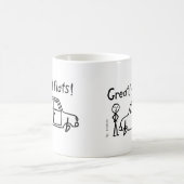 4 Ebenen Kaffeetasse (Mittel)