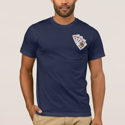 4 einer Art, Könige T-Shirt (Vorderseite)