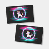 4.Einhorn-Liebe   Ausweis (Vorder- & Rückseite)