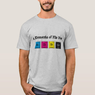 4 Elemente des angesagten Hopfens T-Shirt