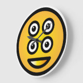 4 EYES ICON BY MASANSER PIXELAT GROßE WANDUHR (Winkel)