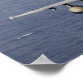 4 FA-18 Super Hornets Print Poster (Ecke)