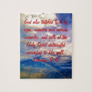 4. Februar - Bibel-Vers-Geburts-Puzzlespiel Puzzle