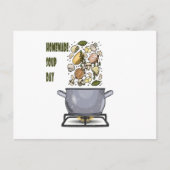 4. Februar - hausgemachte Suppentage Postkarte (Vorderseite)