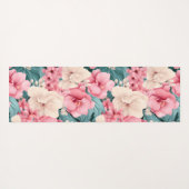 #4 Floral Pattern Yoga Mat Yogamatte (Rückseite (Horizontal))