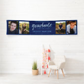 4 Foto Abschluss Klasse Grad Blau Banner (Insitu)
