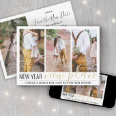 4 Foto Änderung von Plänen Hochzeit Neujahr Urlaub Save The Date