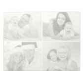 4 Foto Auto Bild in B & W Leuchtton umwandeln Notizblock (Vorderseite)