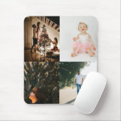 4 Foto Benutzerdefinierte Personalisierte Collage Mousepad (Mit Mouse)