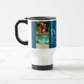 4 Foto Bester Vater Daddy Pater Definition Blau Reisebecher (Links)