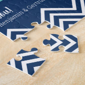 4 Foto Bester Vater je - Whimsical Gruß Puzzle (Seite)