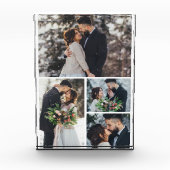 4-Foto Collage Custom Fotoblock (Vorderseite)