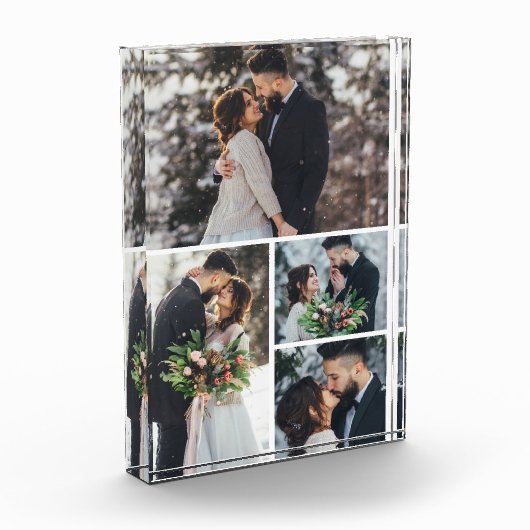 4-Foto Collage Custom Fotoblock (Links)