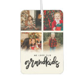 4 Foto Collage Enkel Air Freshener Autolufterfrischer (Vorderseite)