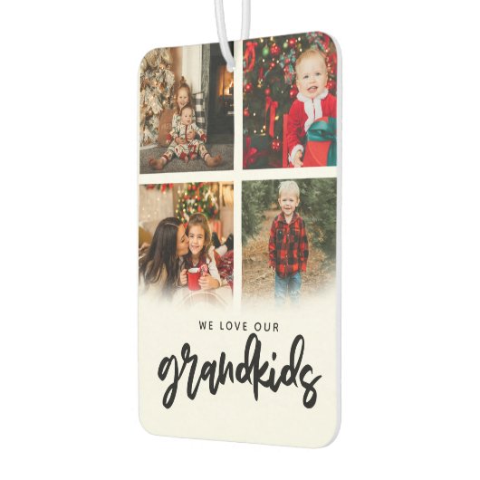 4 Foto Collage Enkel Air Freshener Autolufterfrischer (Links)