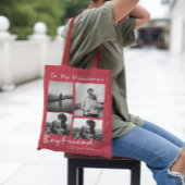 4-Foto Collage Forever Boyfriend Valentine's Day Tasche