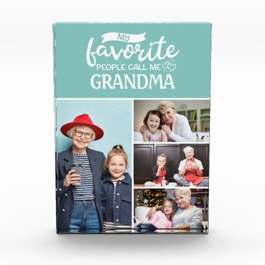 4 Foto-Collage Fotoblock (Vorderseite)