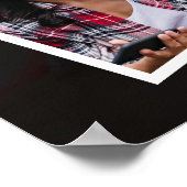 4 Foto Collage Gold Abschluss Poster (Ecke)