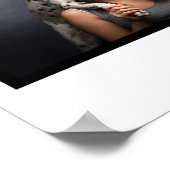 4-Foto-Collage - individueller Speicher der Heimti Poster (Ecke)