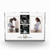 4 Foto Collage Monogram Erstmaternity (Vorderseite)