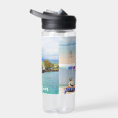 4 Foto Collage Monogram Kailua Kona Hawaii Trinkflasche (Rechts)