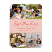 4 Foto Collage Muttertagsgeschenk Magnet (Vertikal)