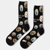 4 Foto-Collage und Textvorlage nach Maß Socken (Linkes Detail)