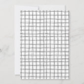 4 Foto Collage Weihnachten Urlaub Pauschalkarte (Rückseite)