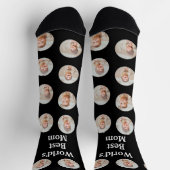 4 Foto Collage Weltbeste Mutter Socken (Oben)