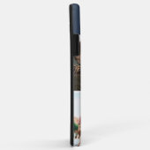 4 Foto Dark Blue Personalisiert I Telefongehäuse Case-Mate iPhone Hülle (Hinten/Rechts)