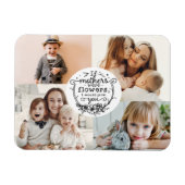 4 Foto Familiengenossenschaft Mutter Sake Mütter T Magnet (Horizontal)