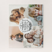 4 Foto Familiengenossenschaft Mutter Sake Mütter T Puzzle (Vertikal)