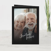 4-Foto-Feier zum Leben/Beerdigung/Gedenkfalle Einladung (Rückseite)