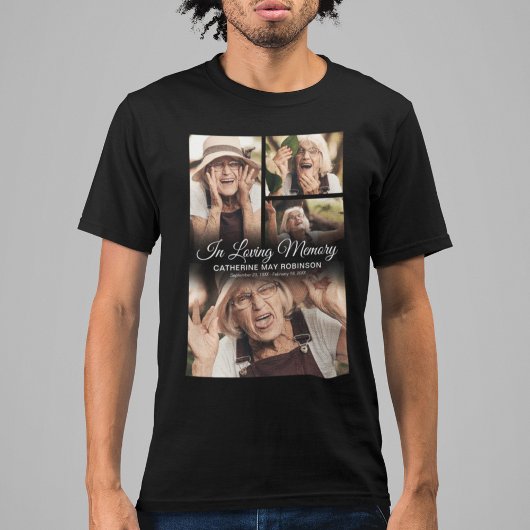 4 Foto für das Gedächtnis T-Shirt