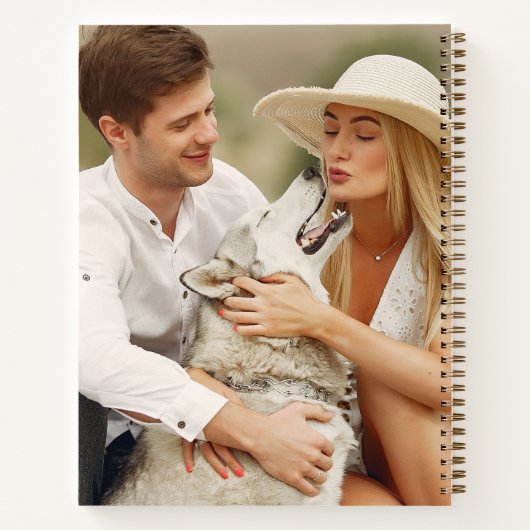 4 Foto Gallery Notizblock (Rückseite)