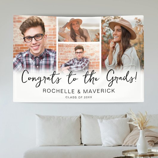 4 Foto Gemeinsame Graduierungspartei Banner