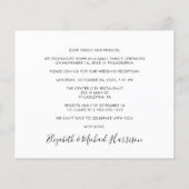 4 Foto Hochzeitsempfang (Rückseite)