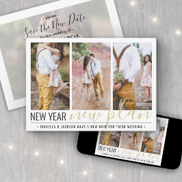 4 Foto Hochzeitwechsel - Neujahrsferien Save The Date