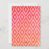 4 Foto Joy Frohe Weihnachten Wasserfarbe rot (Rückseite)