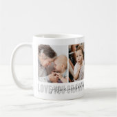4-Foto-Liebe Ihr Großmutter-Kindernamen Kaffeetasse (Links)
